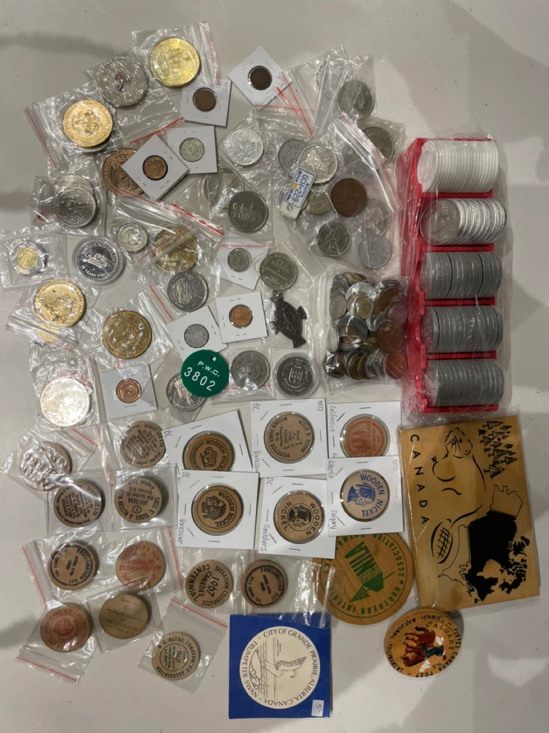Collection of Coins and Star Trek Cards - photo 4