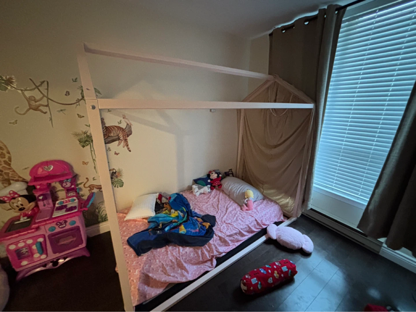 Pink House Bed Frame