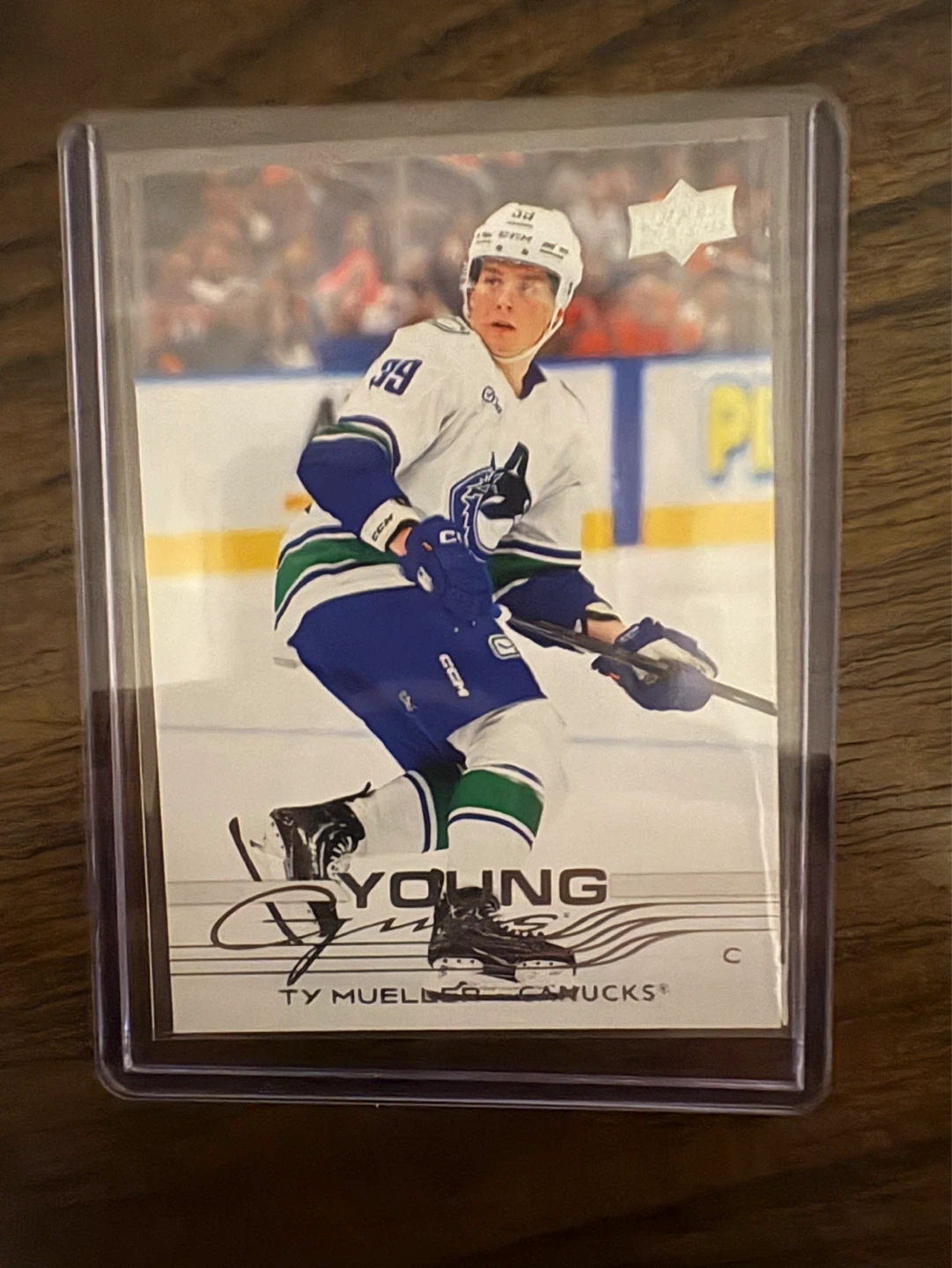 Ty Mueller Young Guns RC Card