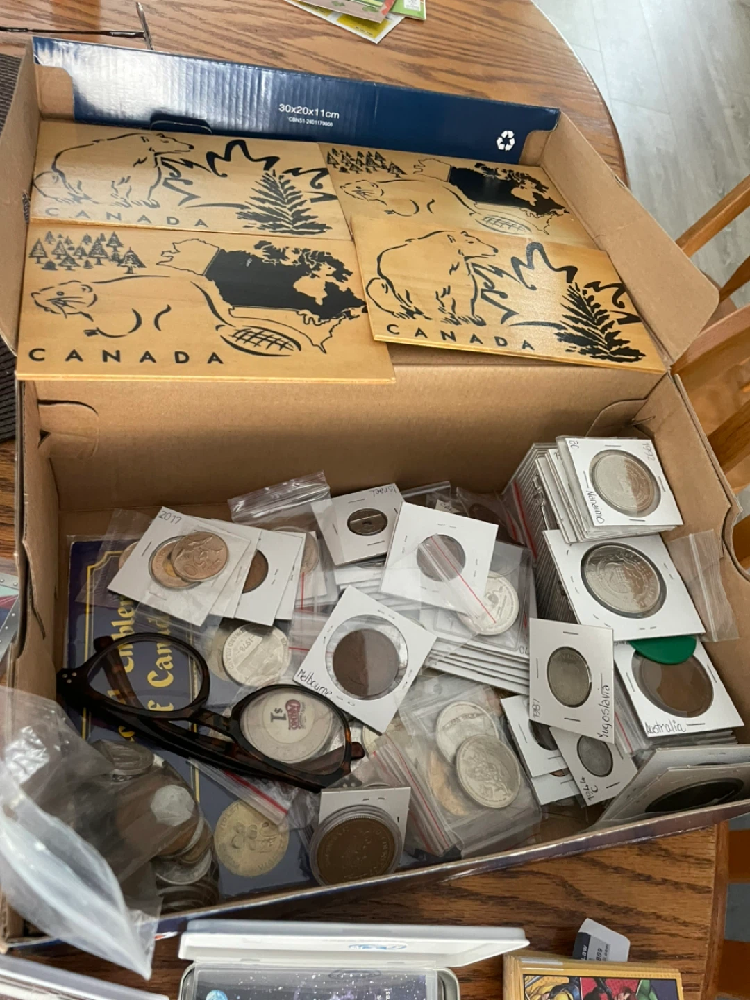 Collection of Coins and Star Trek Cards - photo 5