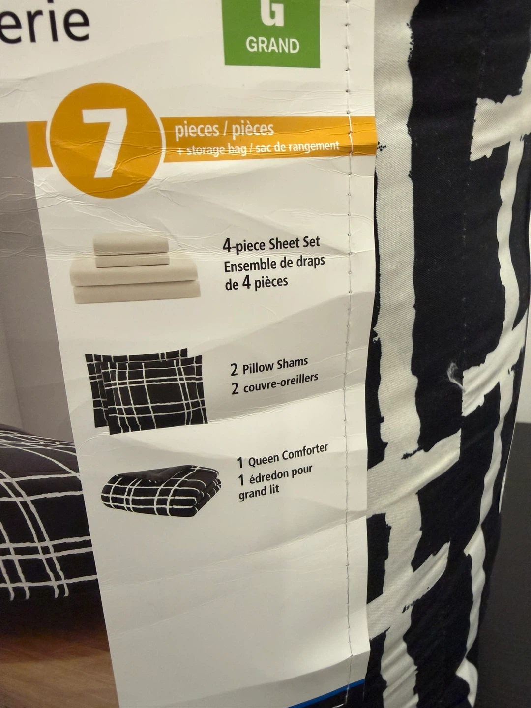 Mainstays Queen Bed-in-a-Bag 7-Piece Comforter Set - photo 3