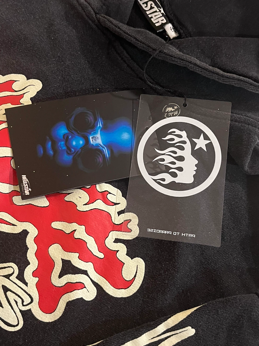 Hellstar Records "Is This Heaven?What Sounds Like?" Tour Hoodie - photo 4