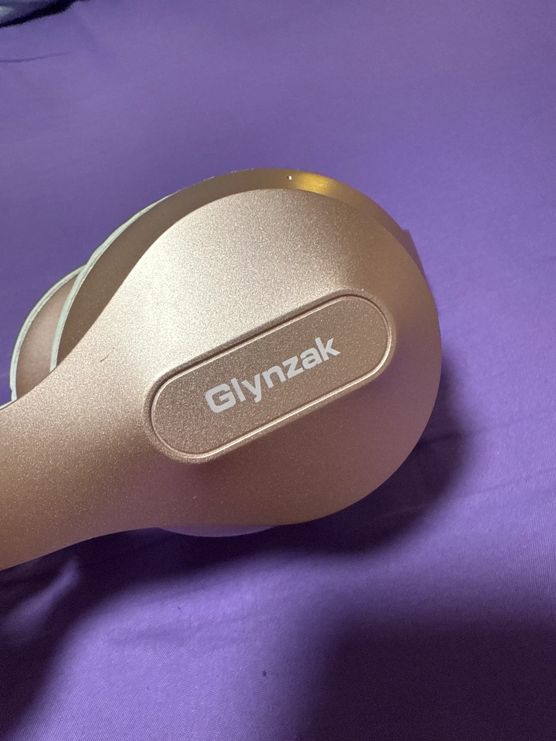 Glynzak Wireless Headphones - Rose Gold/White - photo 4