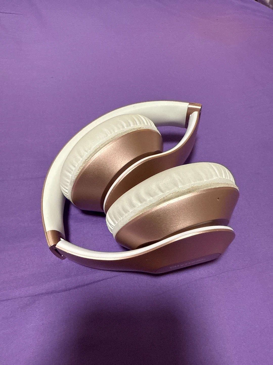 Glynzak Wireless Headphones - Rose Gold/White - photo 3