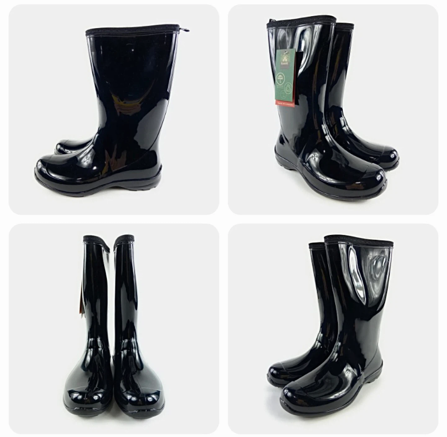 Kamik Heidi Rain Boots Women/Girls Size 6 Waterproof Boots NEW