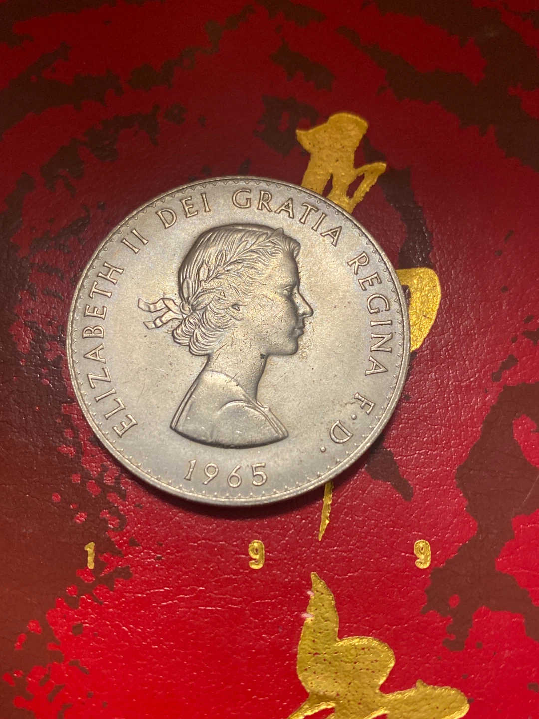 1965 Elizabeth II Coin - Winston Churchill - photo 2
