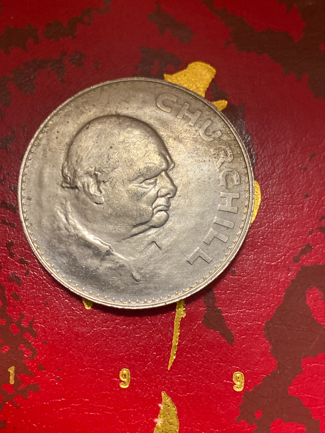1965 Elizabeth II Coin - Winston Churchill