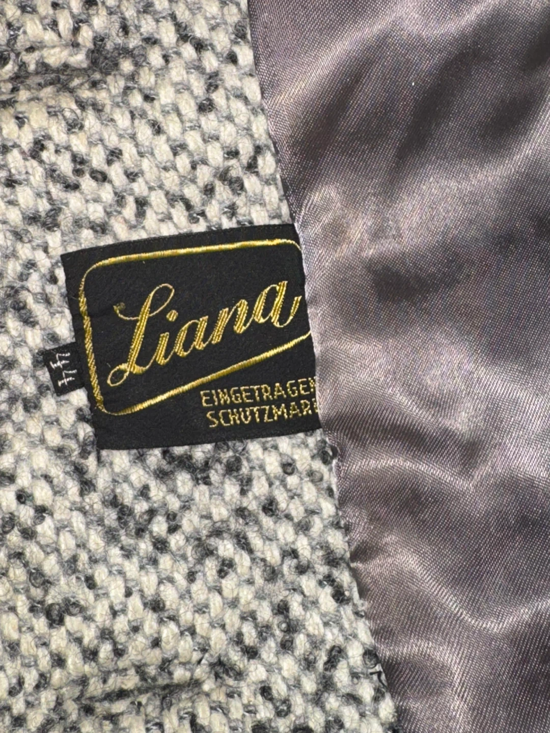 Liana Tweed Coat with Fur Collar - photo 3