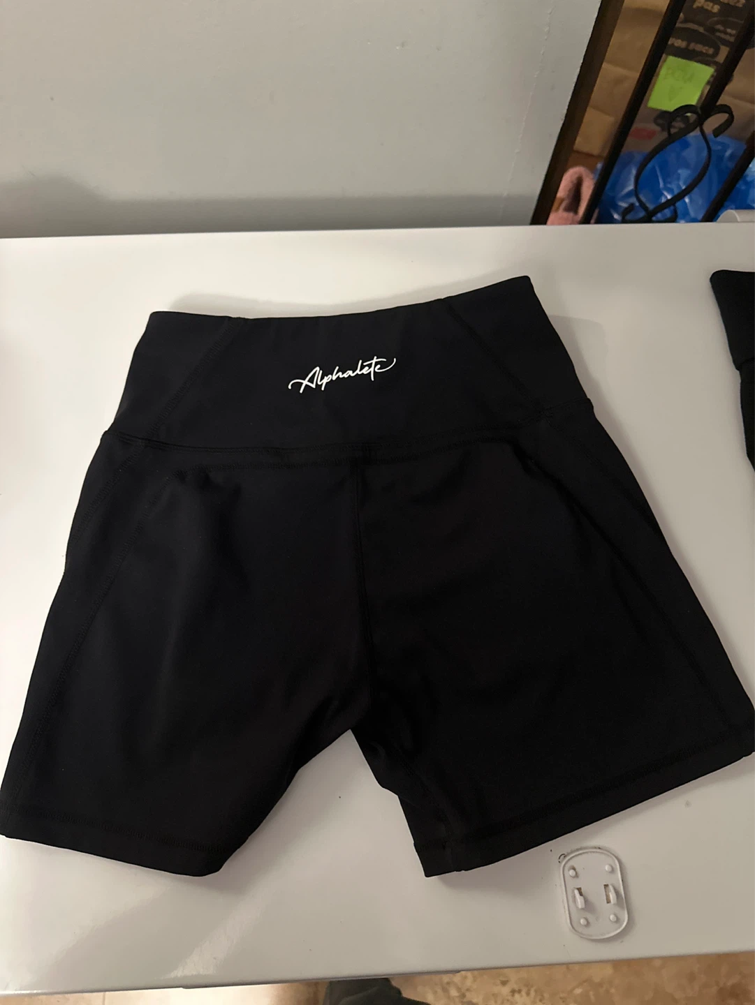 Shorts de sport noirs Alphalete