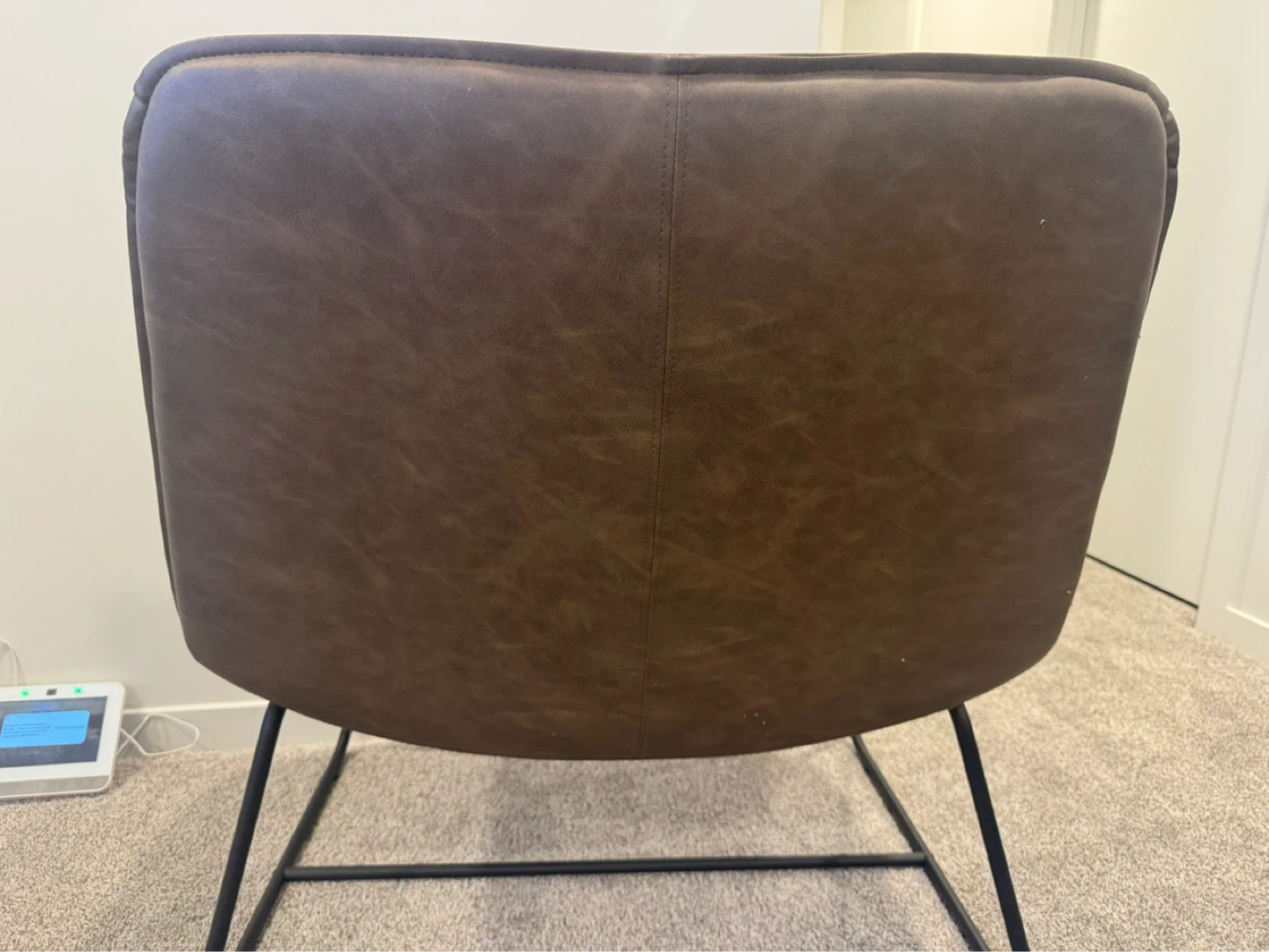 Leather Accent Chair - photo 2