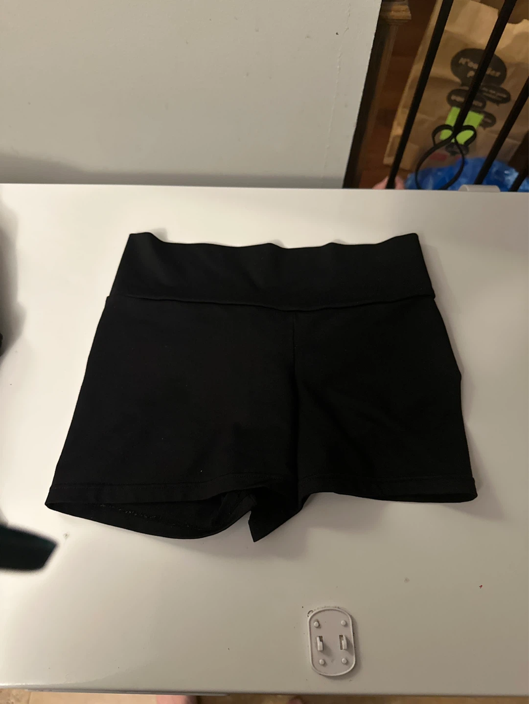 Shorts de sport noirs