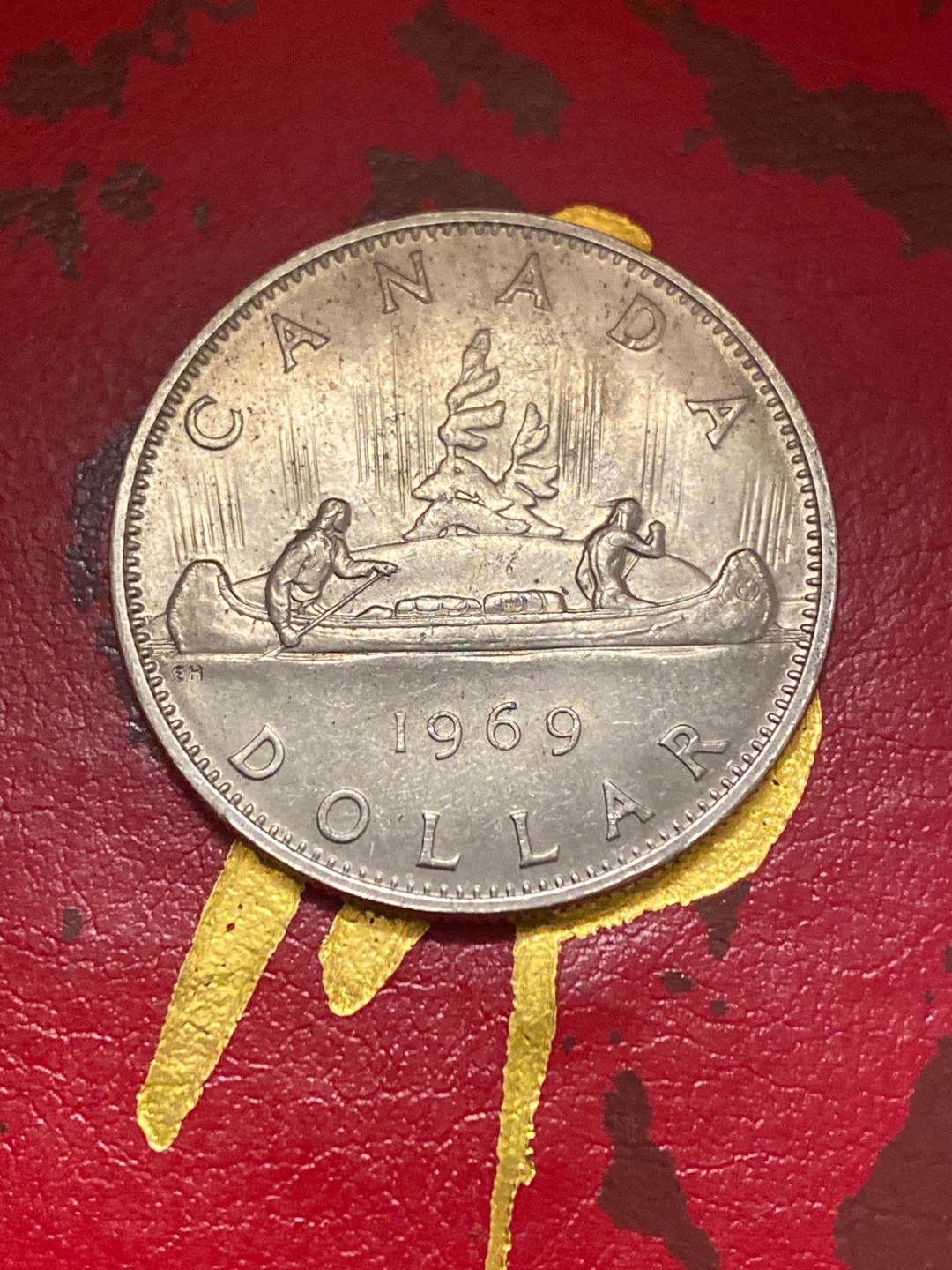 1969 Canada Dollar Coin