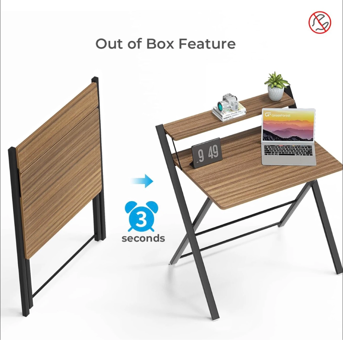 Foldable Office Table (Desk) - photo 4