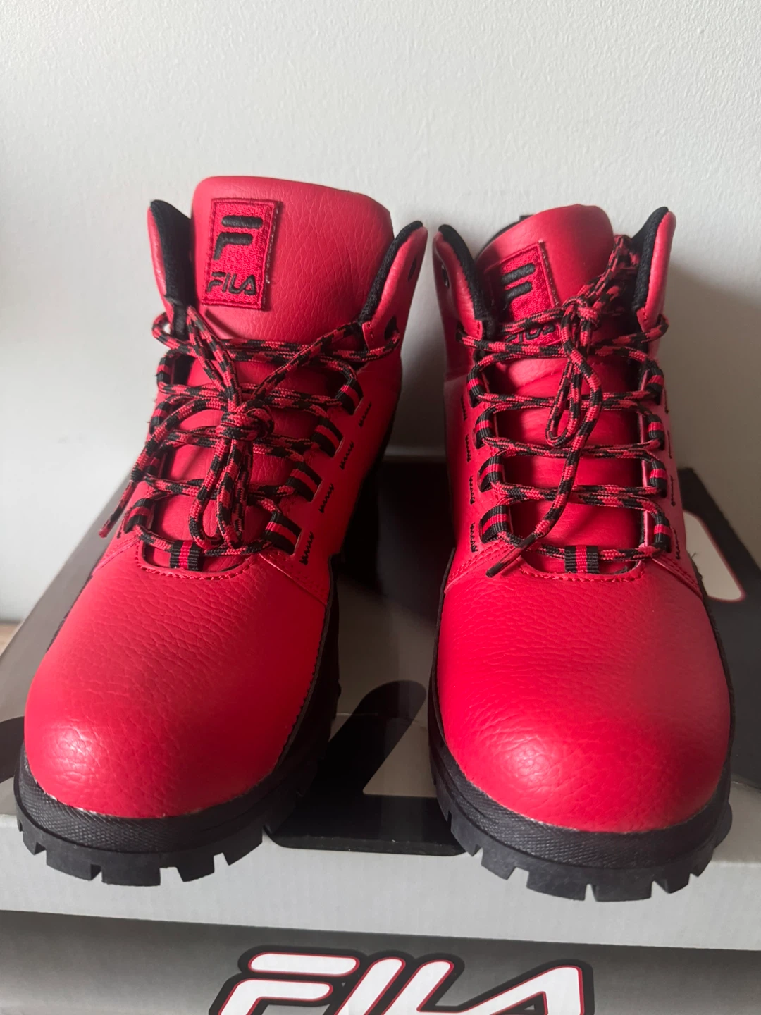 Fila Derail Red Boots Men's Size 7 - photo 5