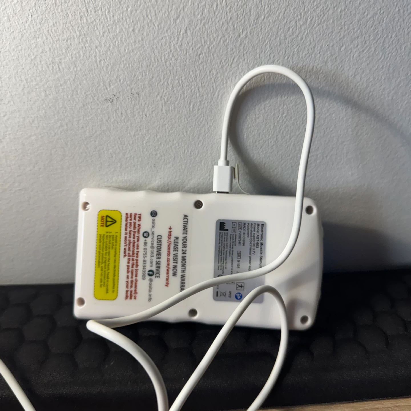 Osto Electronic Muscle Stimulator TENS DEVICE ONLYNO PADS - photo 5