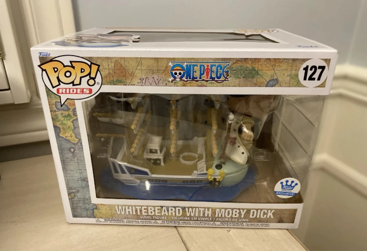 Funko Pop! Rides One Piece Whitebeard with Moby Dick #127