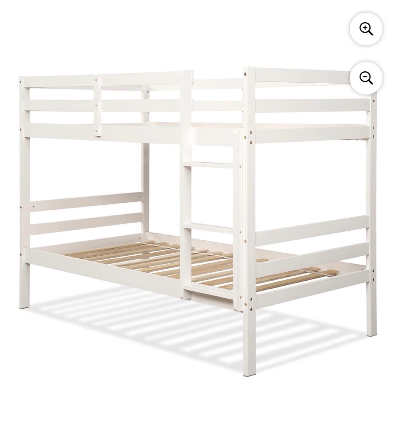 White Bunk Bed