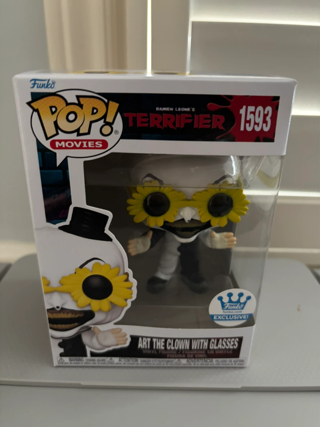 Funko Pop! Movies Terrifier Art the Clown with Glasses 1593