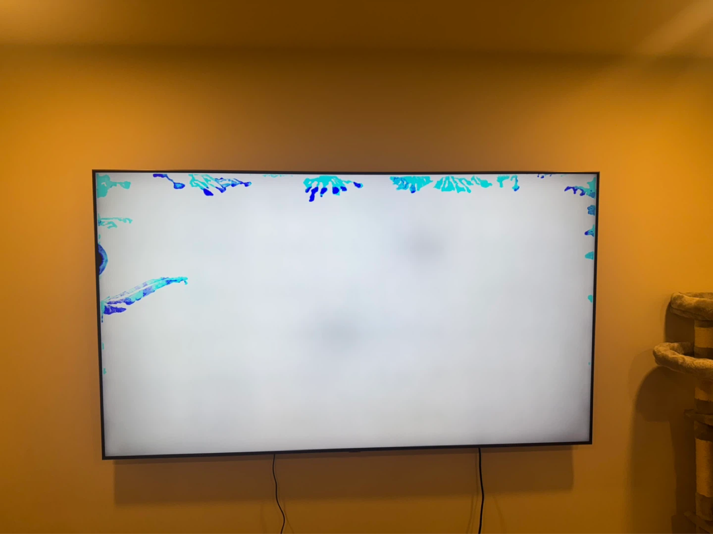 Damaged Samsung 85" Smart TV - photo 2