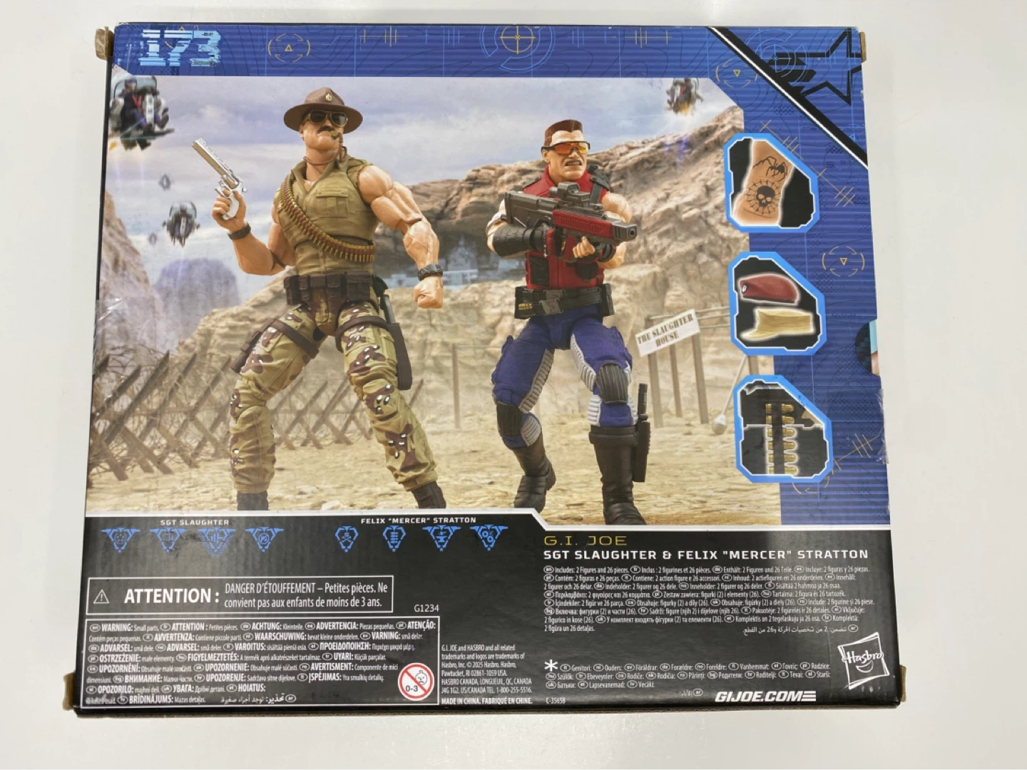 G.I. Joe Sgt Slaughter & Felix Stratton Action Figure - photo 2