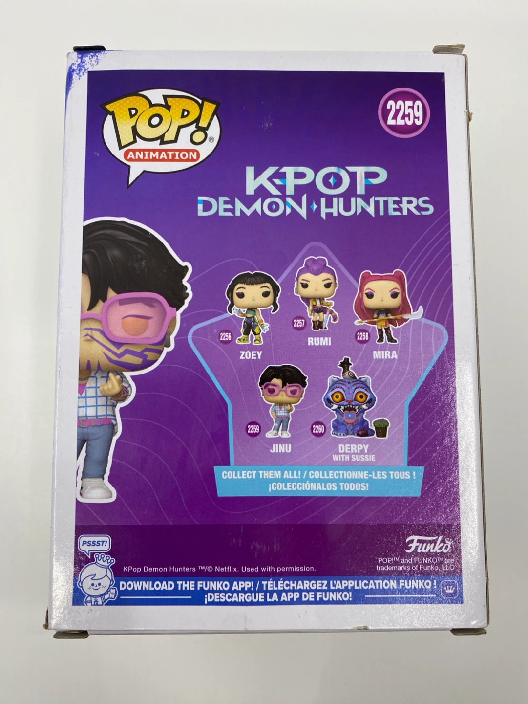 Funko Pop Kpop Demon Hunters Jinu #2259 Chase - photo 3