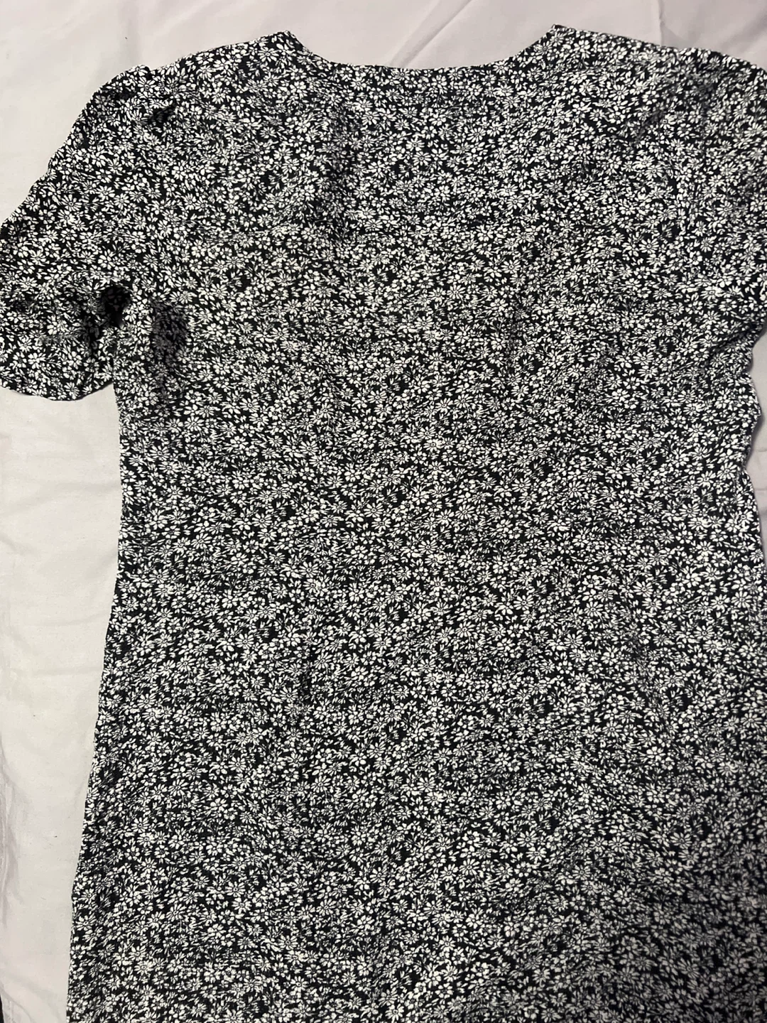 Monteau Floral Button-Up Dress - Size M - photo 4
