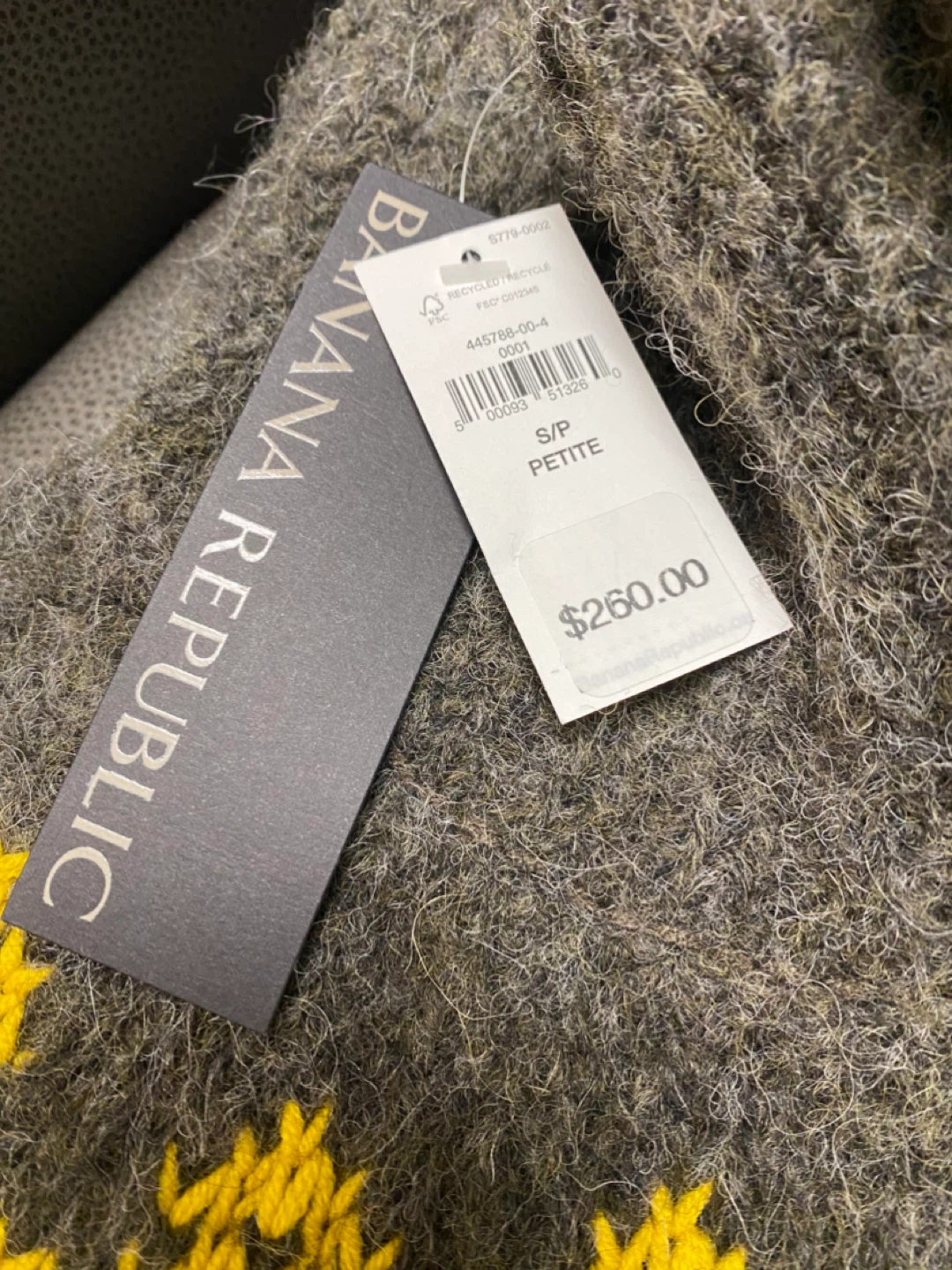 Banana Republic Fair Isle Sweater / Cardigan - photo 3