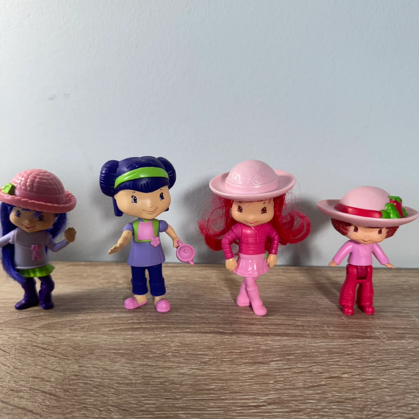 4 Strawberry Shortcake Mini Dolls Mcdonalds toy - photo 2