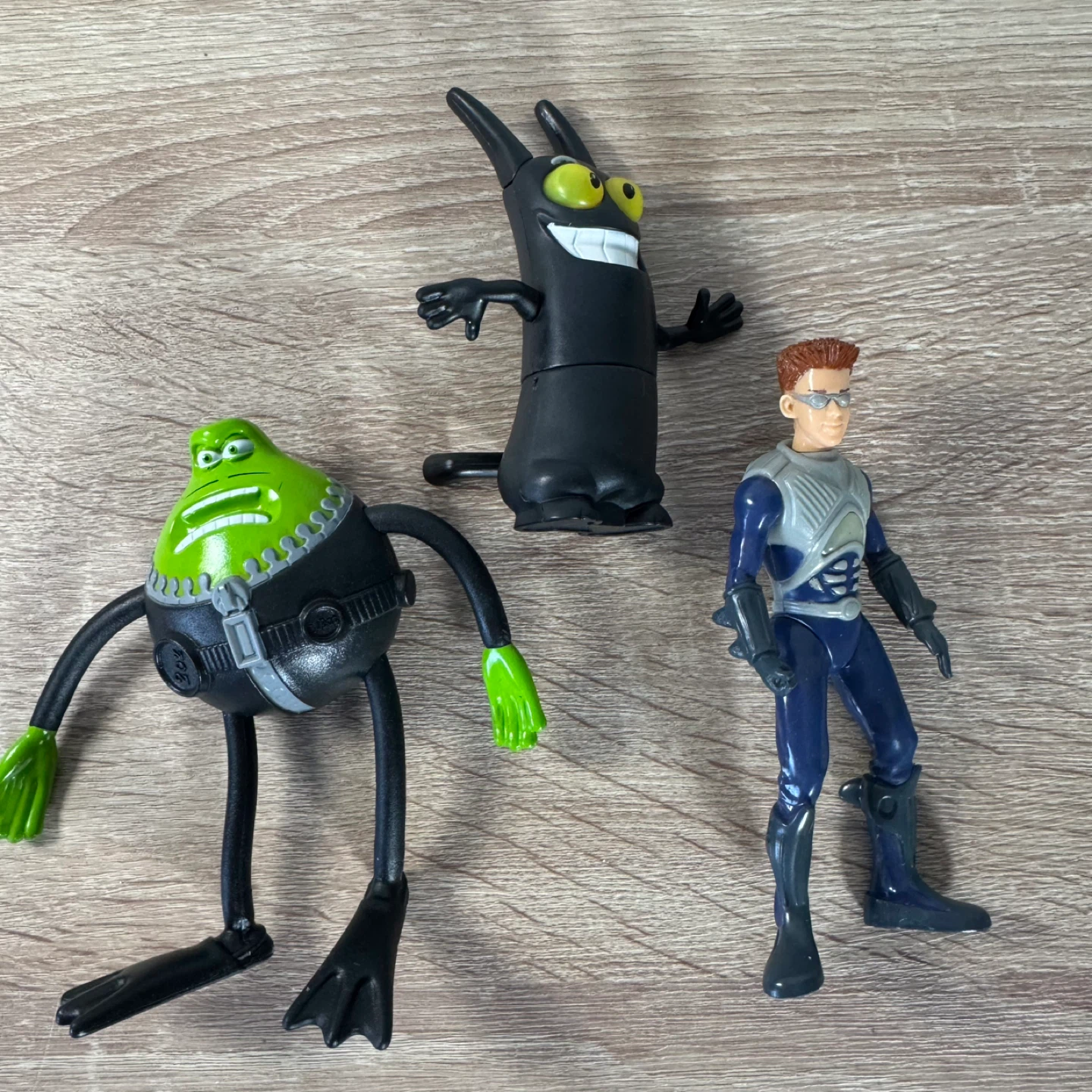 Flushed Away Action Figures Le frog shark boy Catscratch