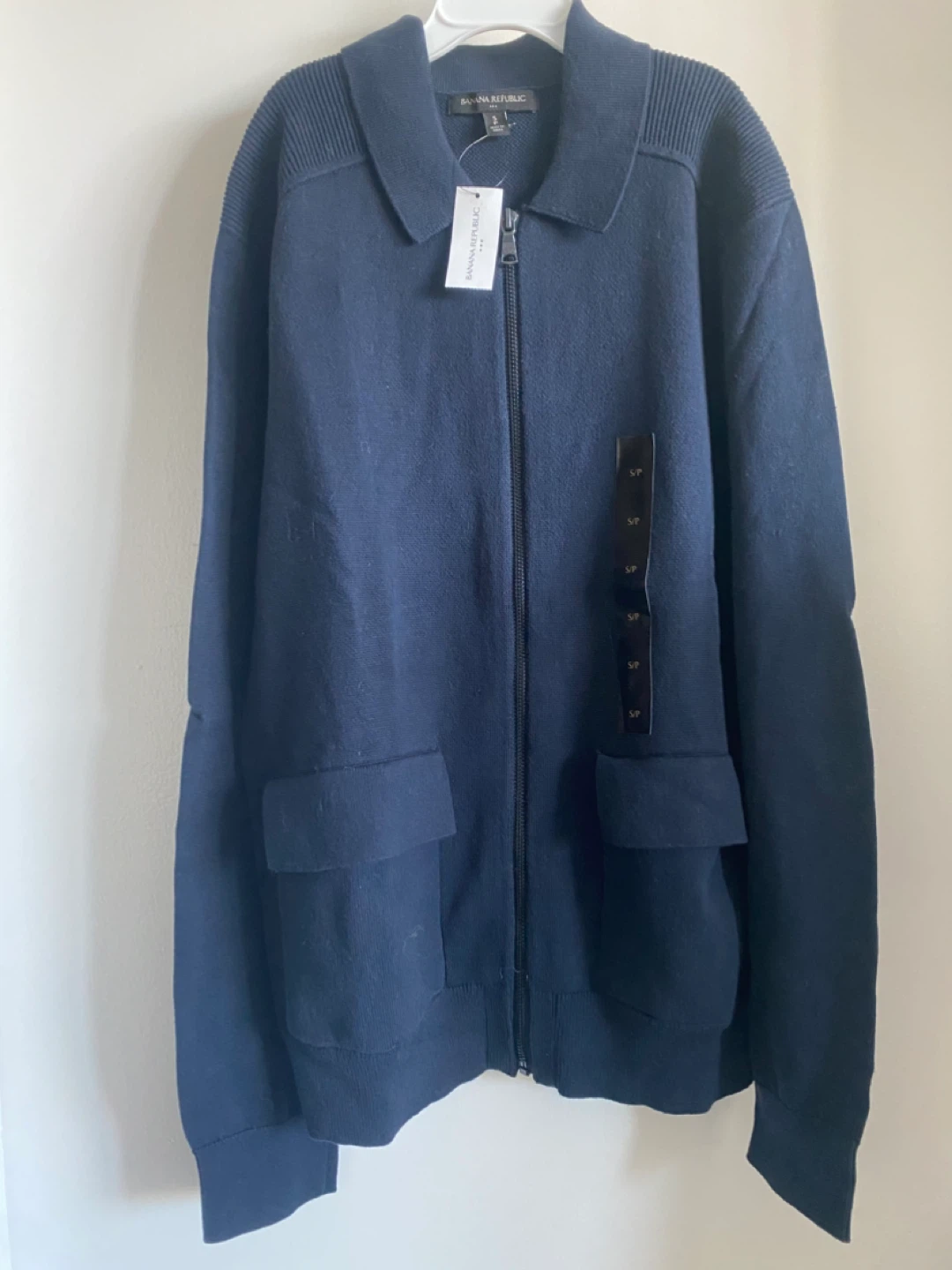 Banana Republic zip cardigan