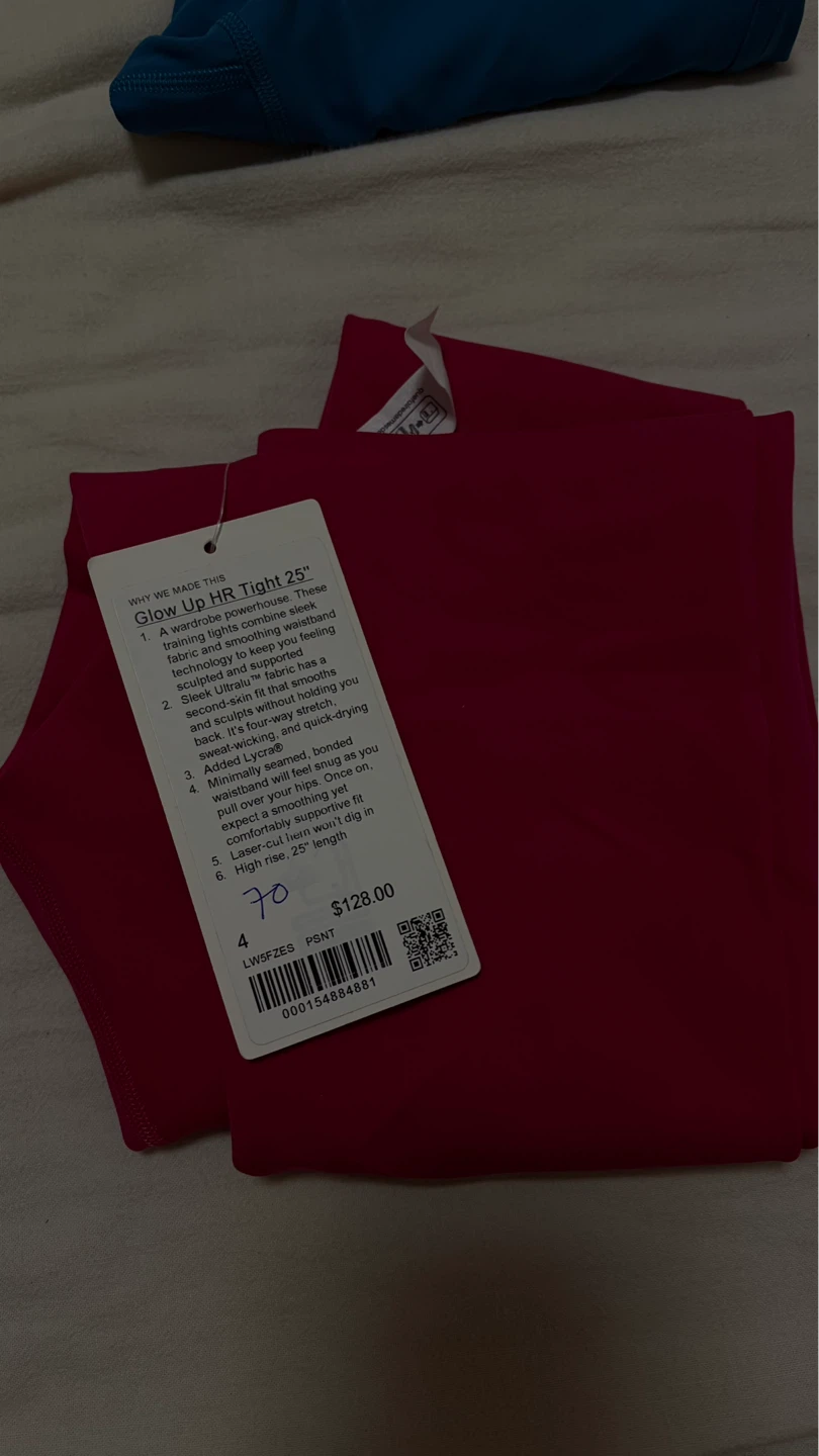 Lululemon Glow Up HR Tight 25" Size 4