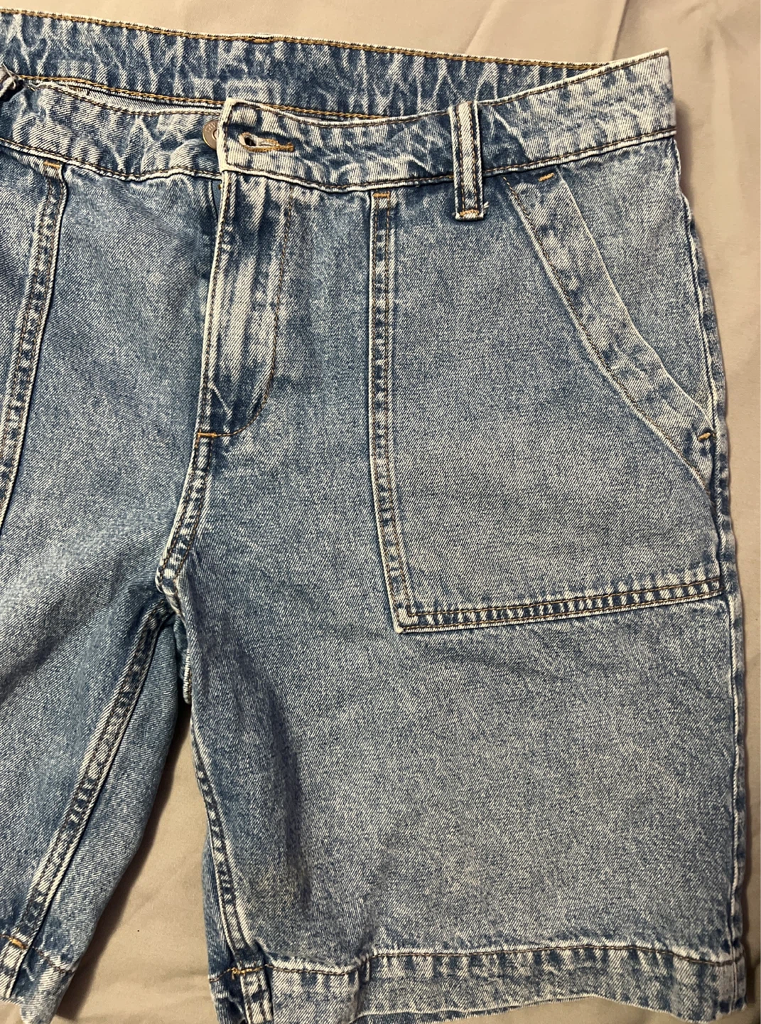 H&M Divided Denim Carpenter Shorts