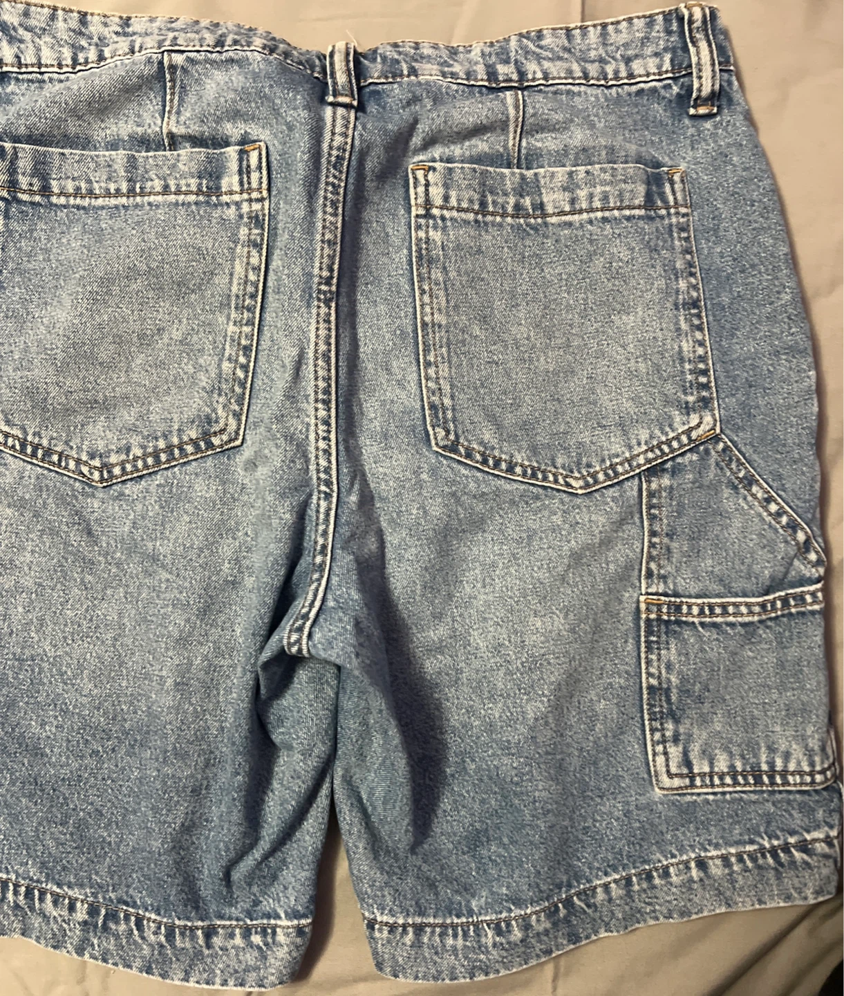 H&M Divided Denim Carpenter Shorts - photo 3