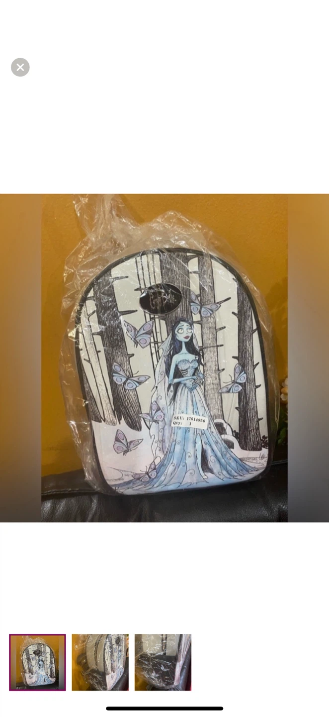 Corpse bride mini backpack