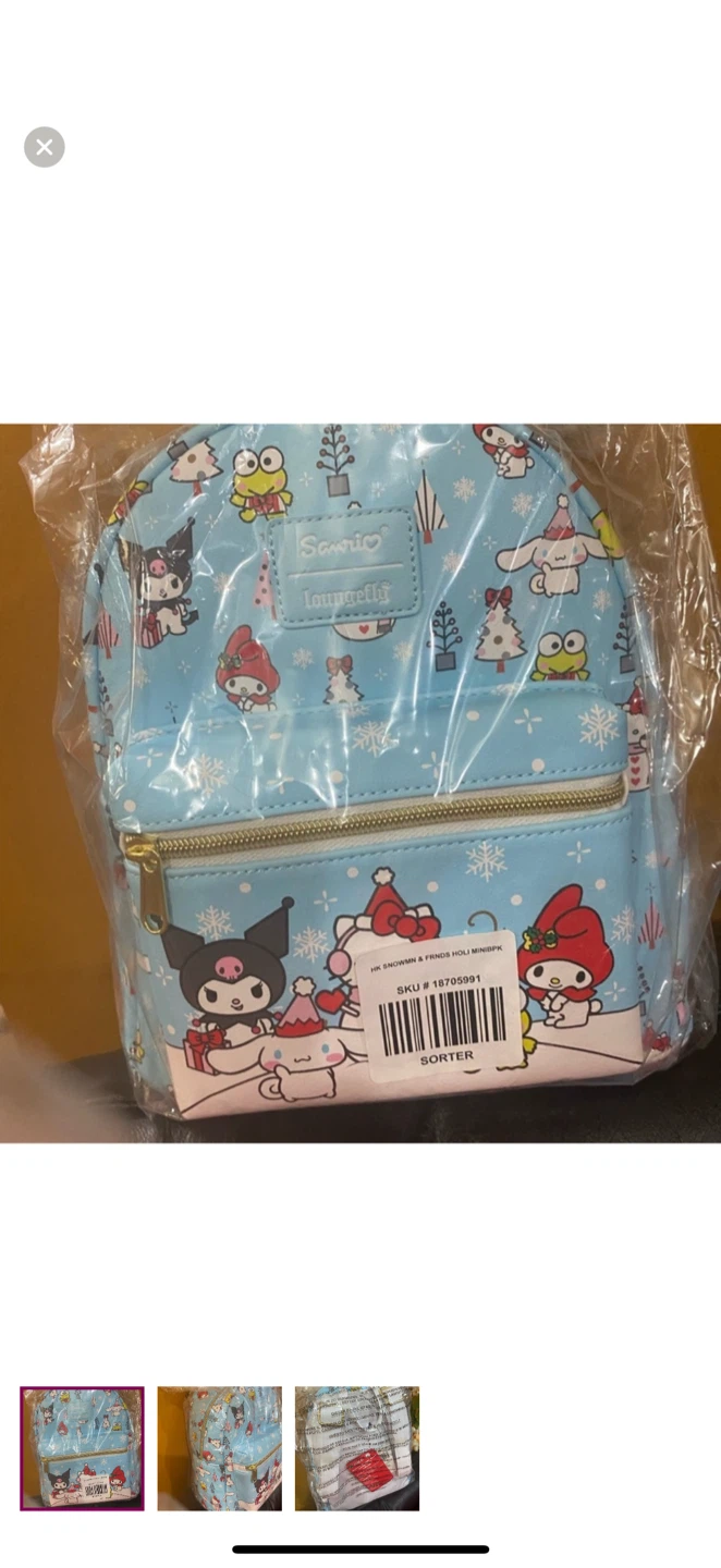 Sanrio Loungefly Snow My Melody and Friends mini backpack