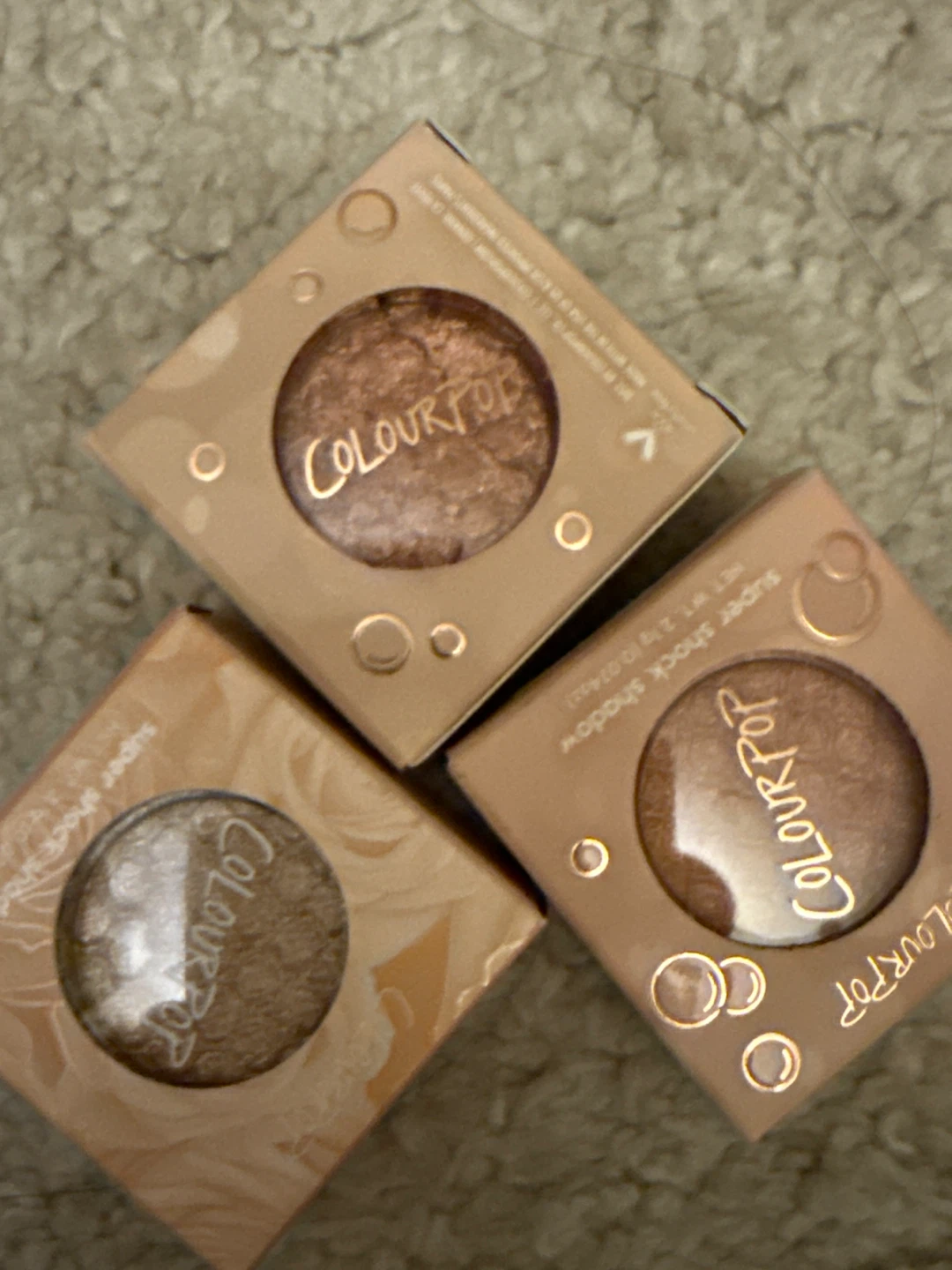 ColourPop Super Shock Shadow Lot