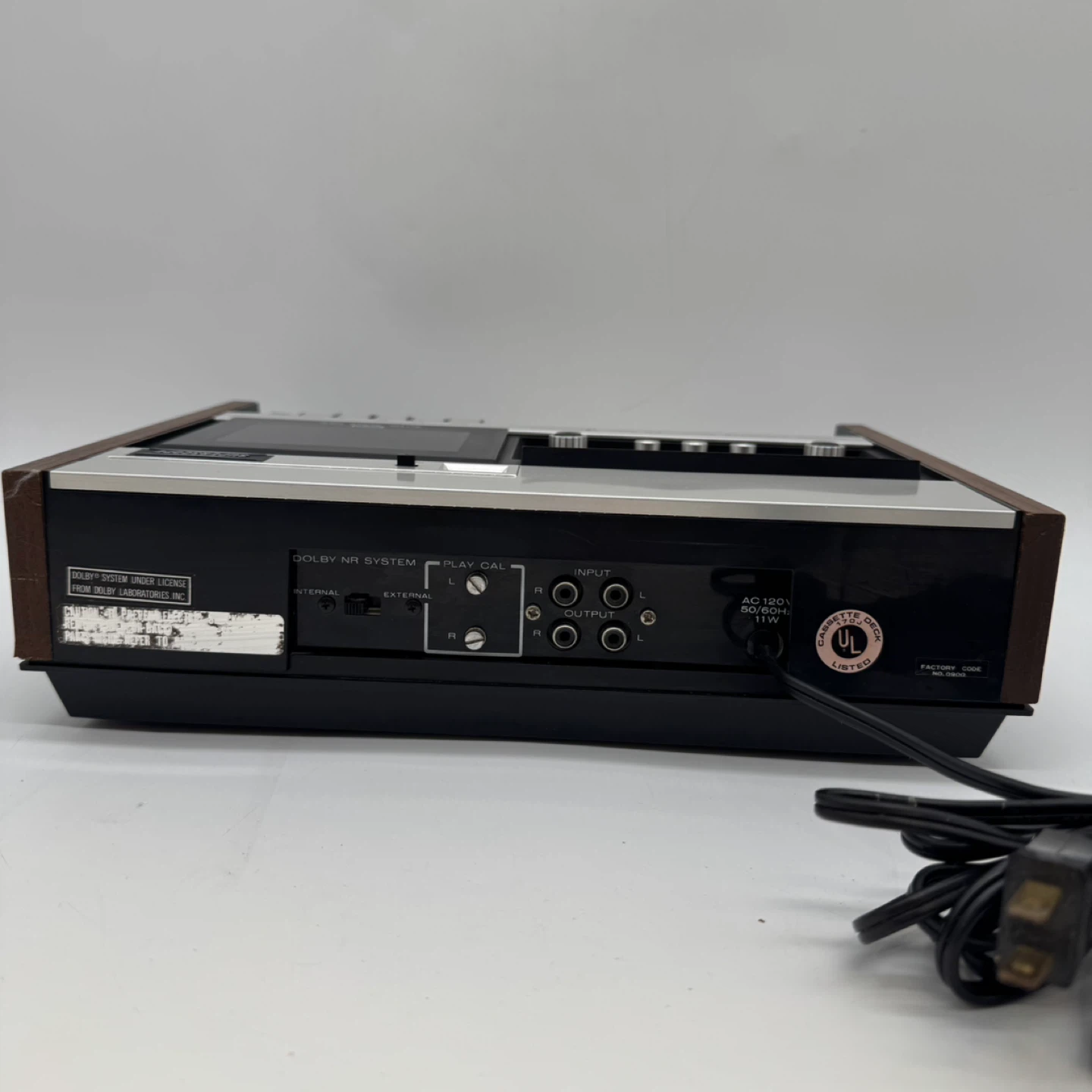 Vintage 1970s Superscope CD-302A Stereo Cassette Deck Dolby NR - photo 4