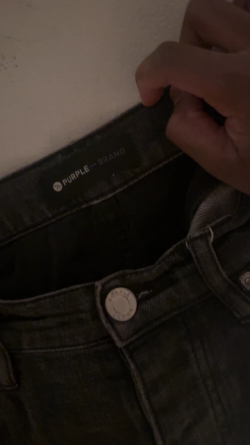 Purple Brand Jeans - P001 Style - Grey Wash