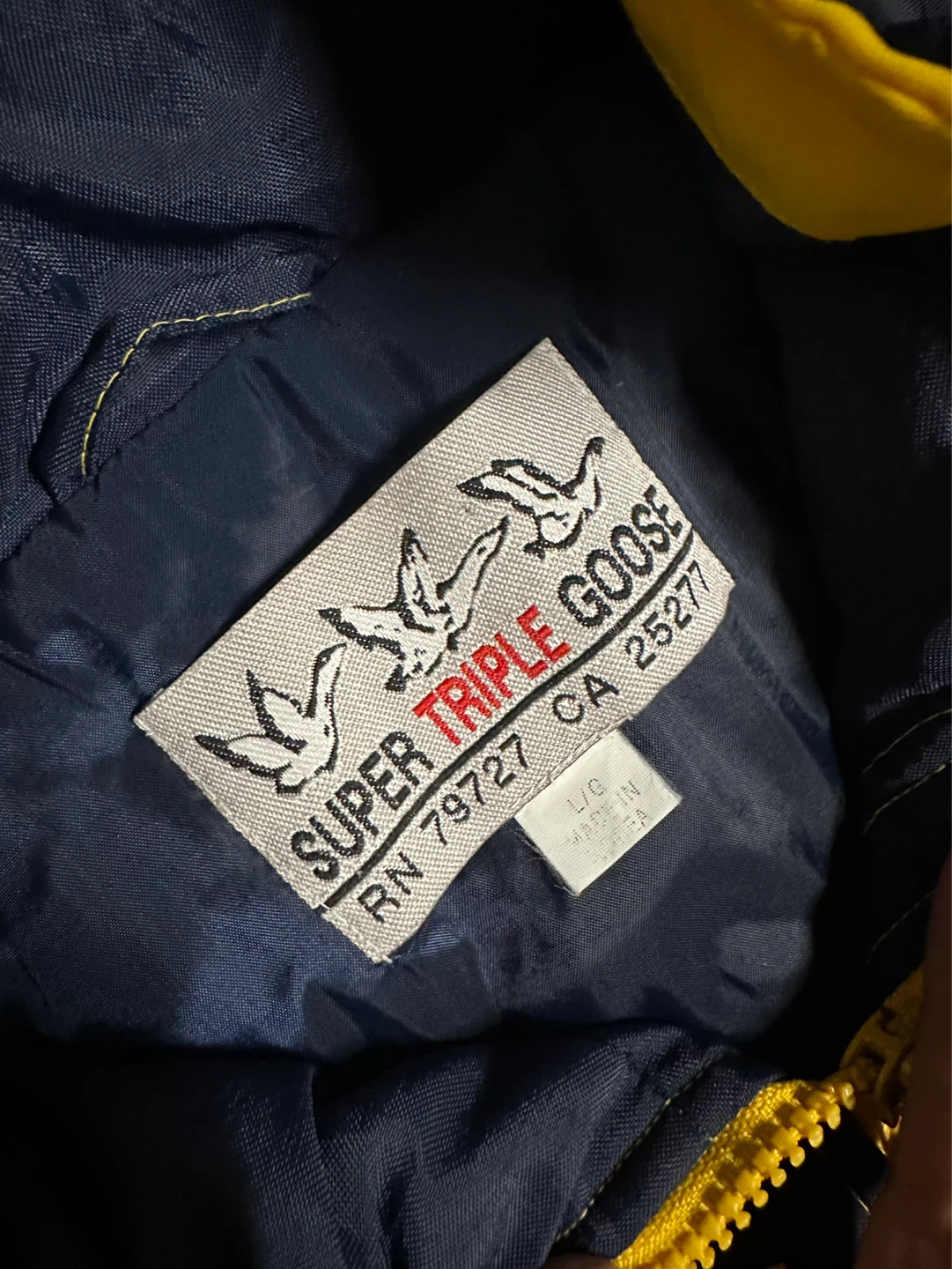 Super Triple Goose Michigan Wolverines Jacket - photo 4