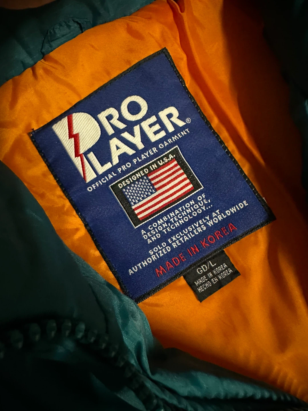 Pro Player Miami Dolphins Reversible Puffer Jacket GD/L - photo 4