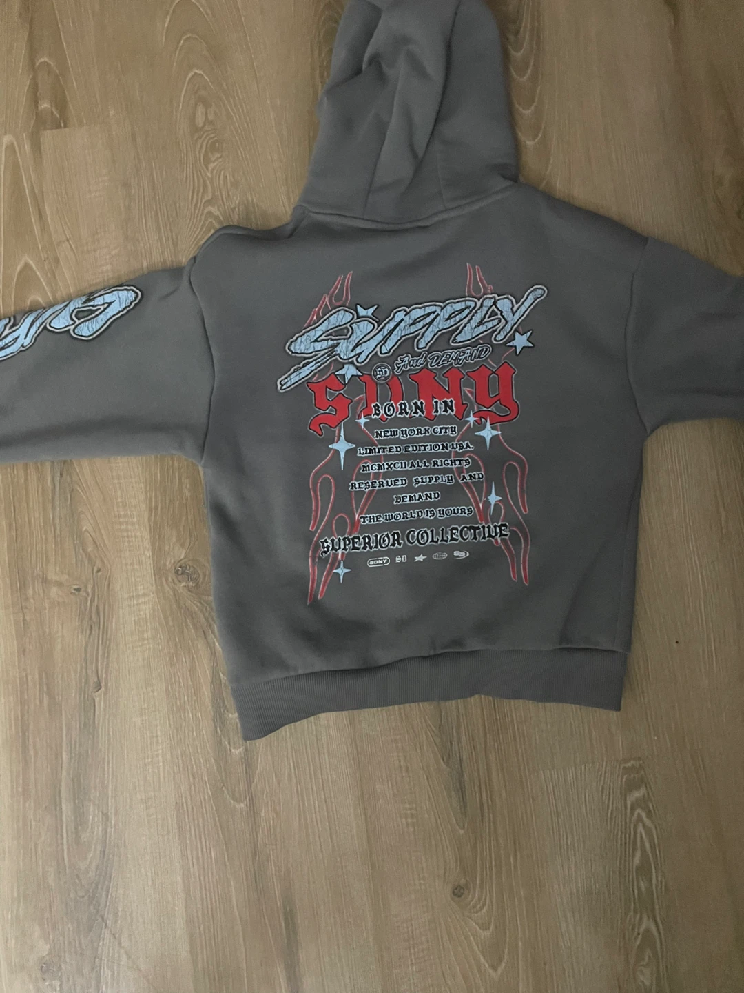 Supply & Demand "Born In NYC" Graphic Hoodie