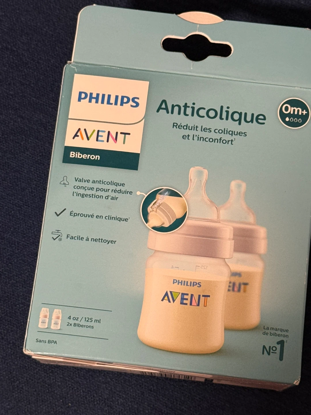 Philips Avent Anti-colic Baby Bottles - 4 oz / 125ml (2-Pack) - photo 3
