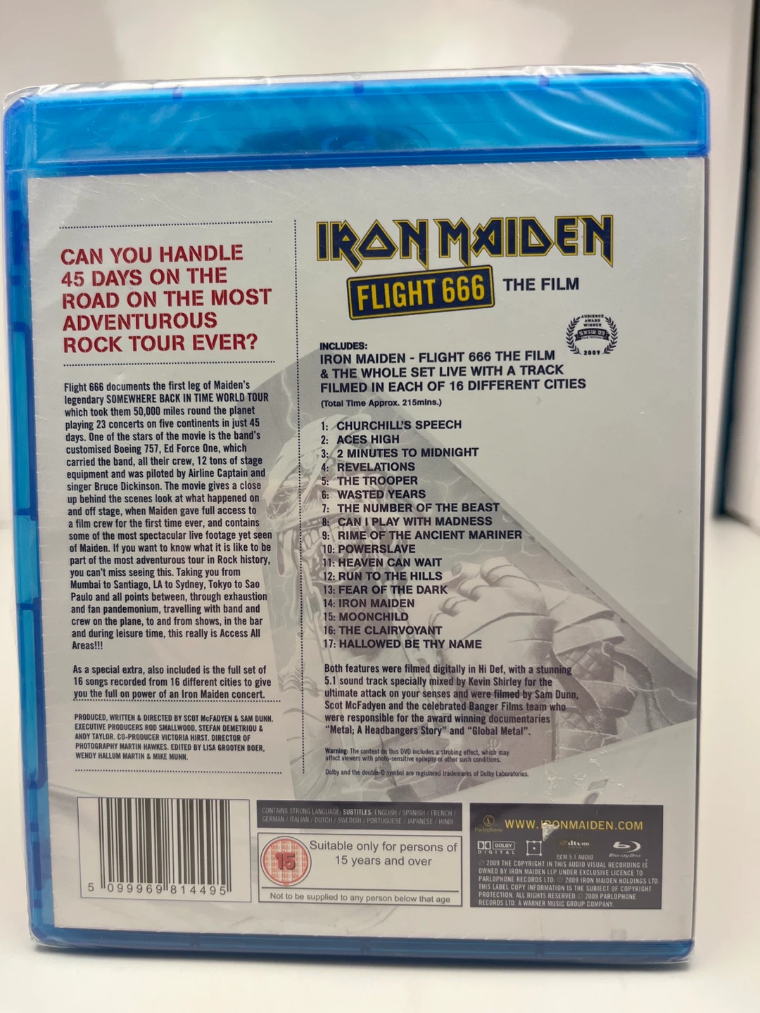 Iron Maiden Flight 666 The Film Blu-ray - photo 2