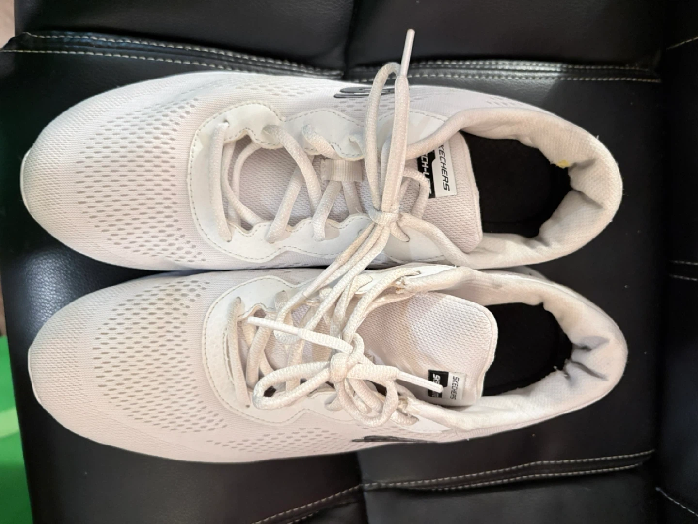 Skechers Women's White Mesh Sneakers - photo 4