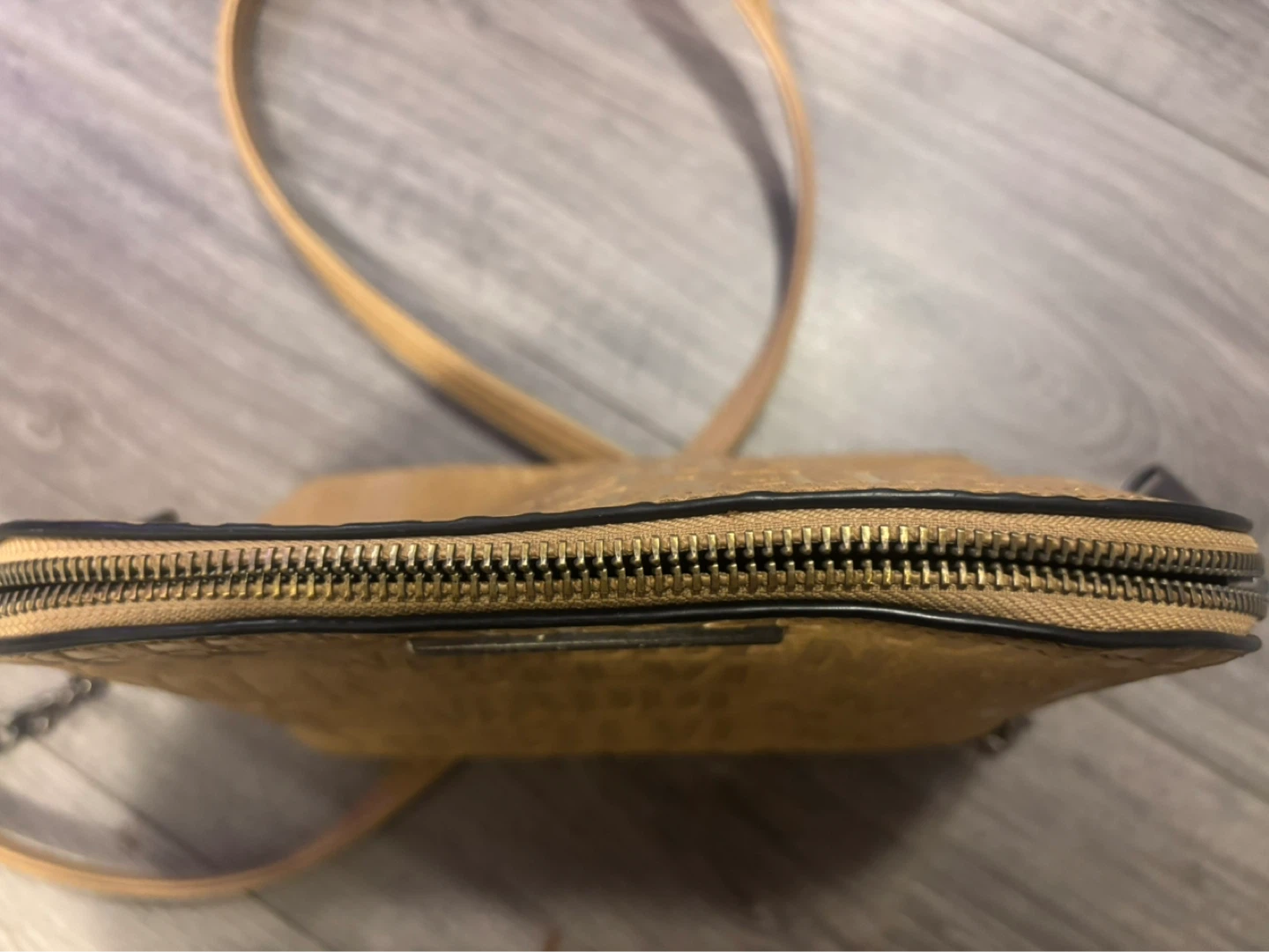 Steve Madden Embossed Crossbody Bag - Tan - photo 3