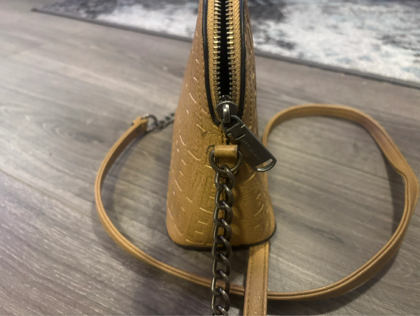 Steve Madden Embossed Crossbody Bag - Tan - photo 5