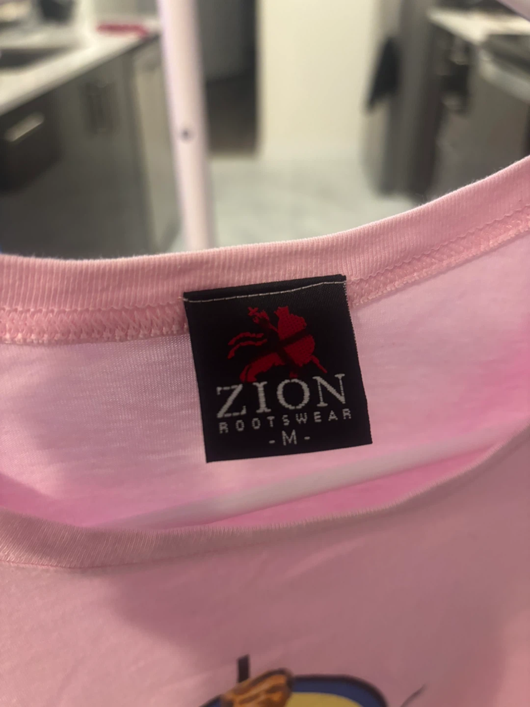 Zion Rootswear The Six Million Dollar Man T-Shirt Pink Size M - photo 2