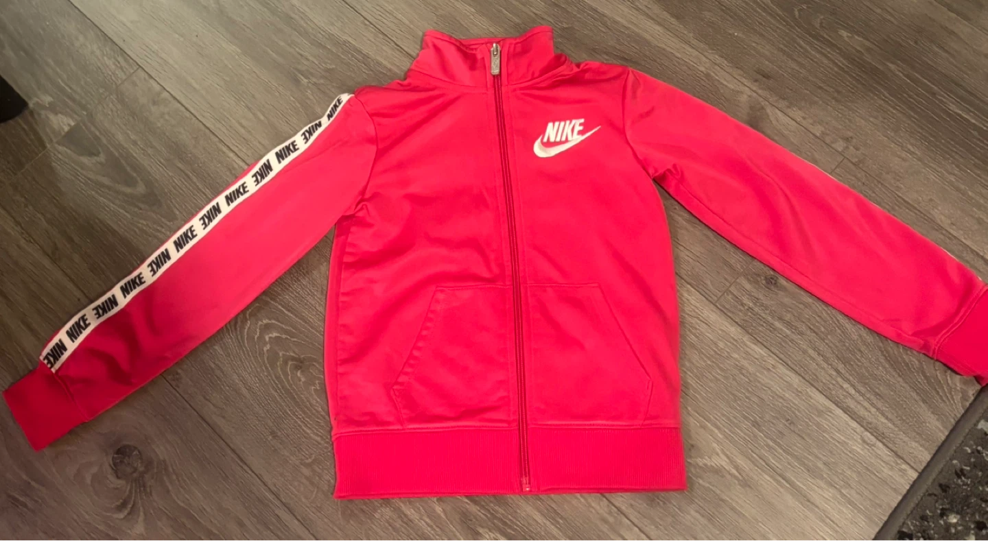 Nike Track Jacket Pink Size M (5-6 Years)