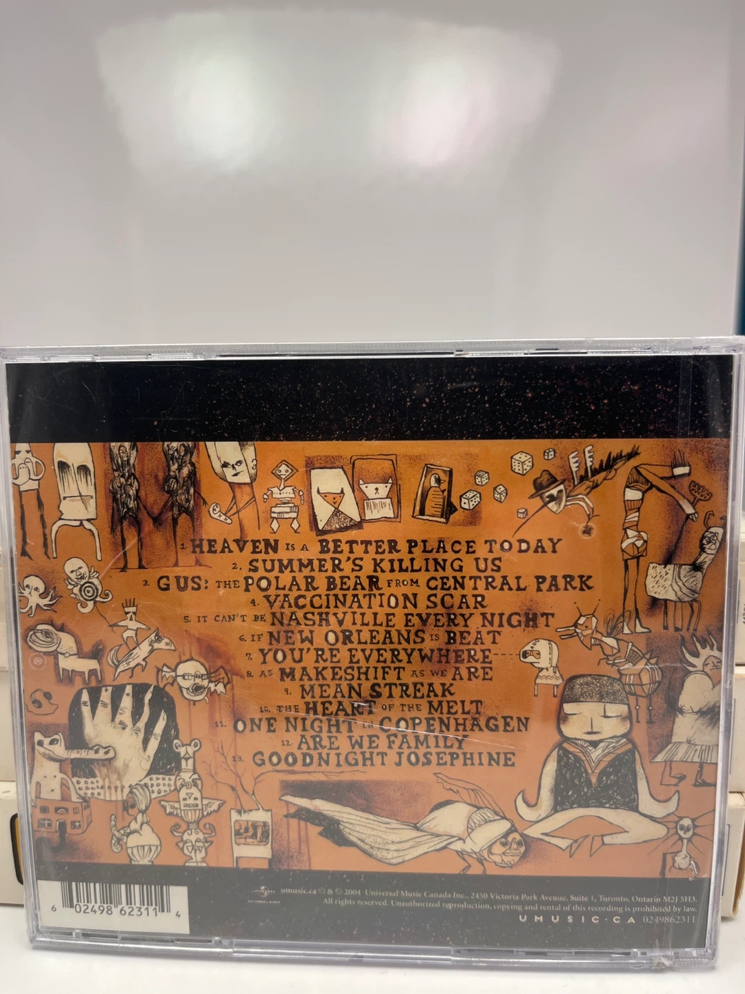 The Tragically Hip In Between Evolution CD - photo 2