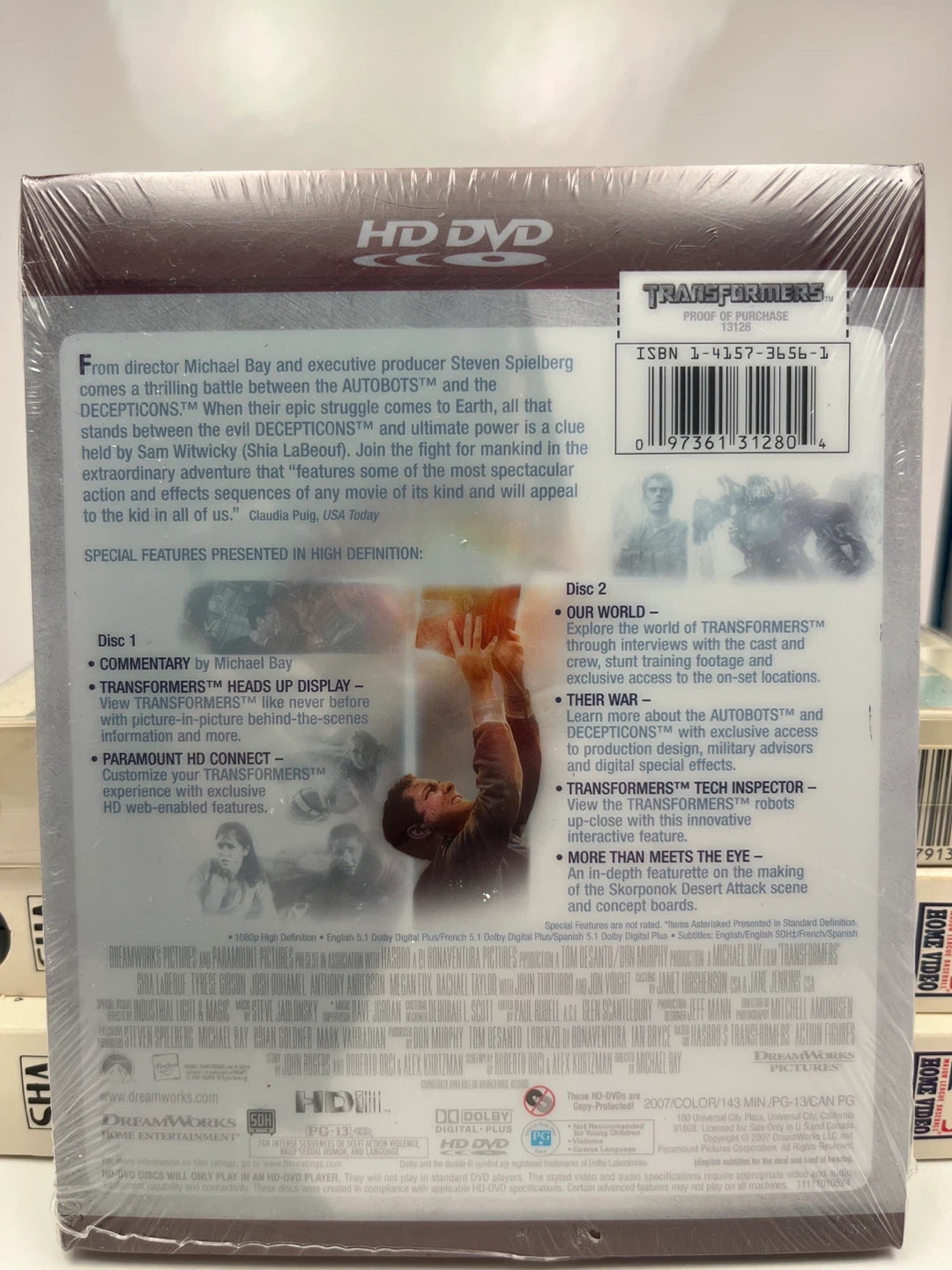 Transformers Two-Disc Special Edition HD DVD - photo 2